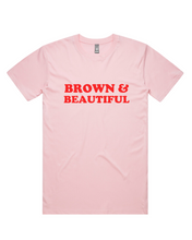 Load image into Gallery viewer, BROWN &amp; BEAUTIFUL TEE
